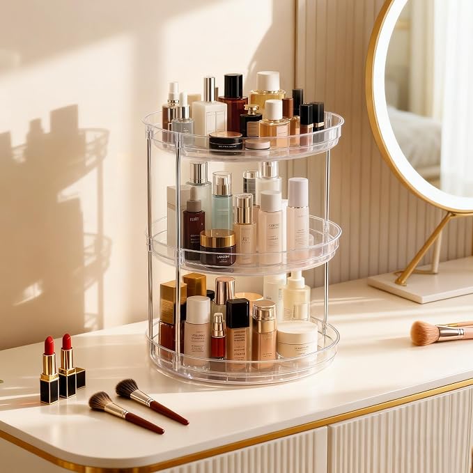 2 Pack 3 Tier Lazy Susan Organizer - Image 6