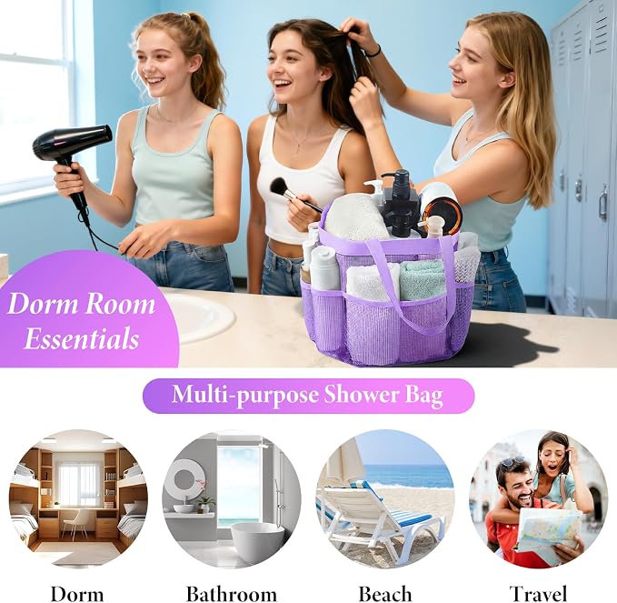 Mesh Shower Caddy Portable - Image 2