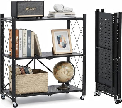 3 Tier Foldable Storage Shelves by Unknown