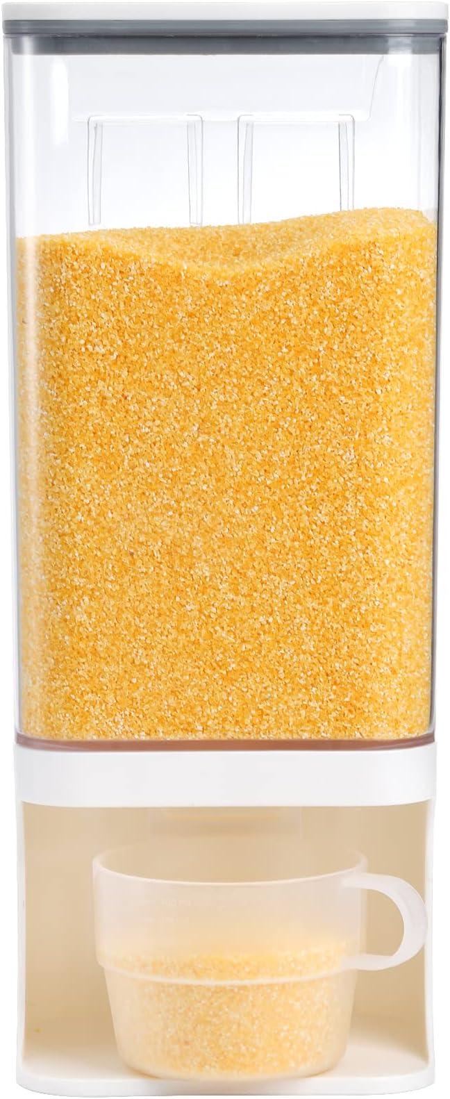 AVLA Rice Dispenser, Wall-Mounted Laundry Detergent Container, Cereal Dry Food - Image 9