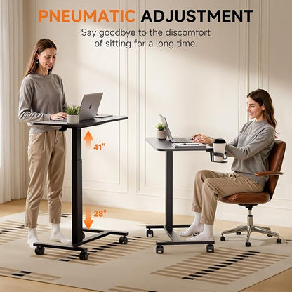 COMHOMA Adjustable Overbed Bedside Table - Image 4
