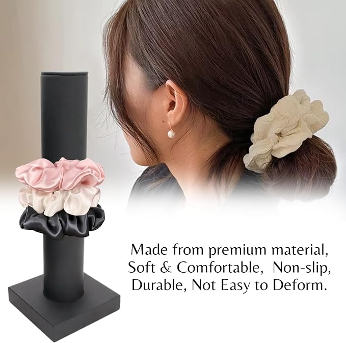 Novel Box Black Leatherette Vertical Bracelet/Bangle Display Tower - Image 3