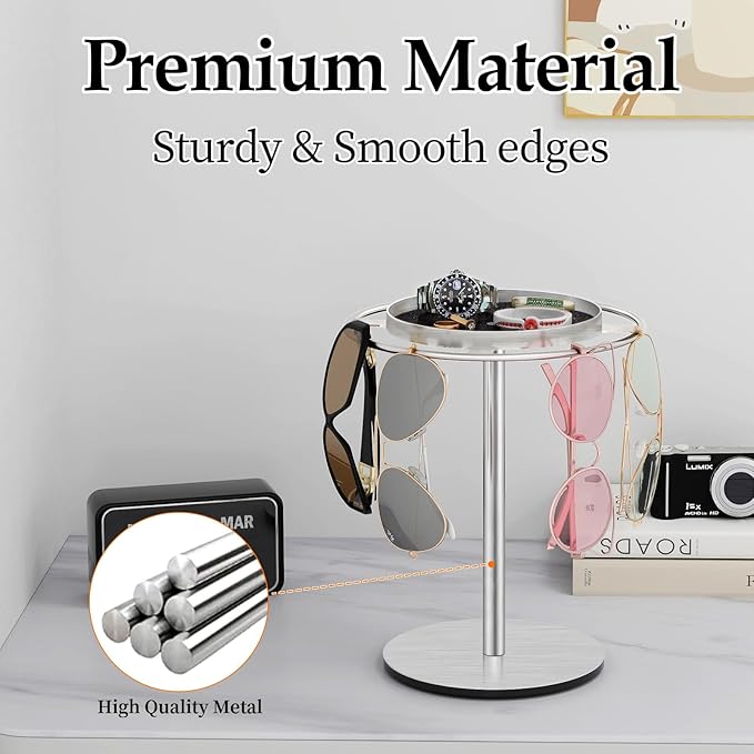 LSK Metal Sunglasses Organizer, Glasses Holder Stand - Image 2