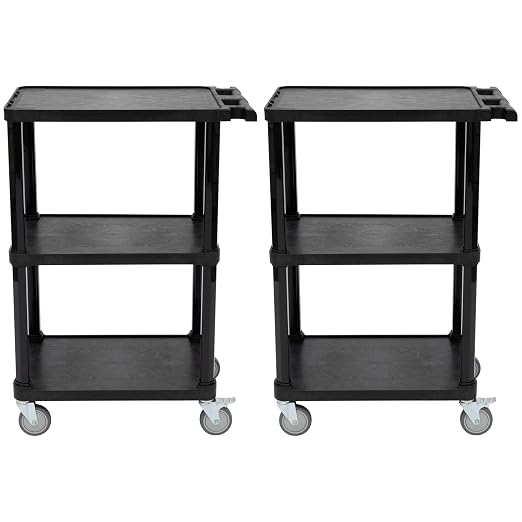 Pearington 3-Tier Compact Multi-Purpose Utility Cart by Pearington