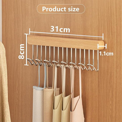 12 inch valet rods for closets, extendable and pull-out wardrobe pole for - Image 8