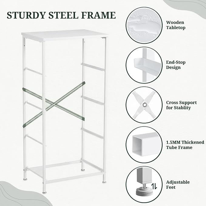 4 Drawers Dresser for Bedroom Fabric Storage Tower - Image 7