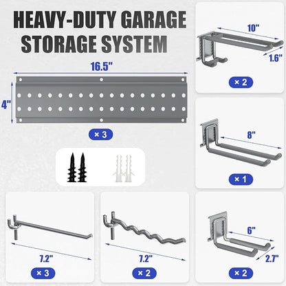 Garage Tool Organizer Wall Mount 48 inches - Image 3