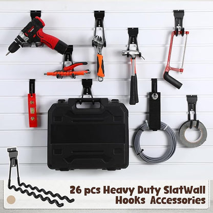 Landhoow 26 Pack Slatwall Accessories - Image 2