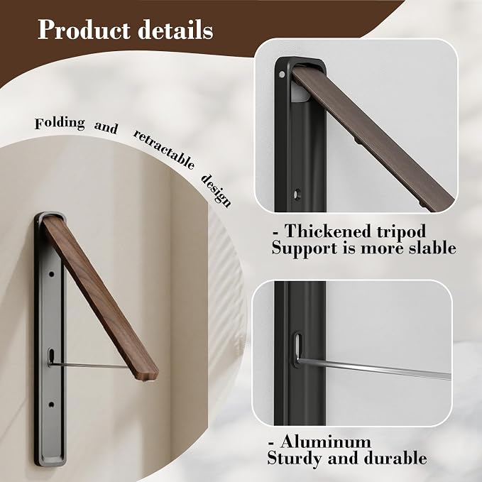 Retractable Wall Mounted Drying Rack - Image 4