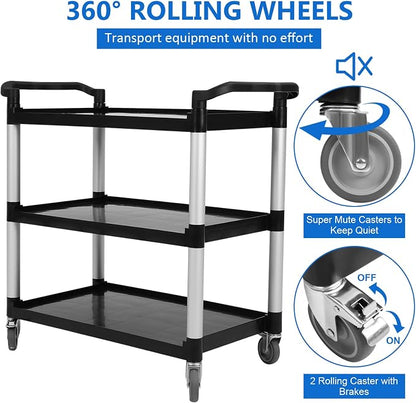 3-Tier Heavy Duty Utility Cart - Image 4
