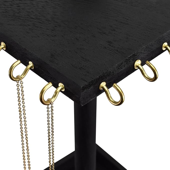 Ikee Design Wood Rotating Jewelry Display - Image 5