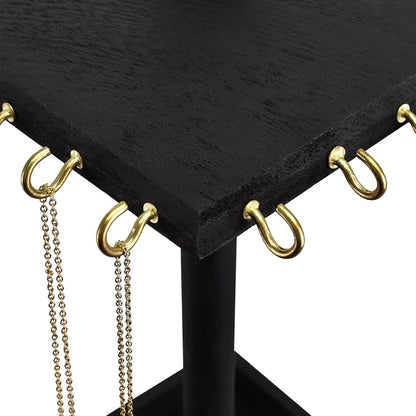 Ikee Design Wood Rotating Jewelry Display - Image 5