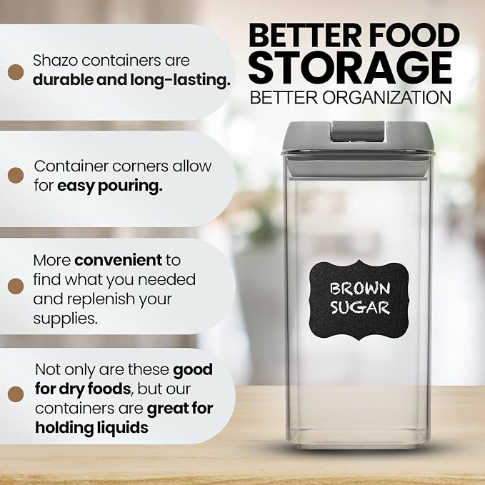 Shazo Airtight Food Storage Containers - Image 4