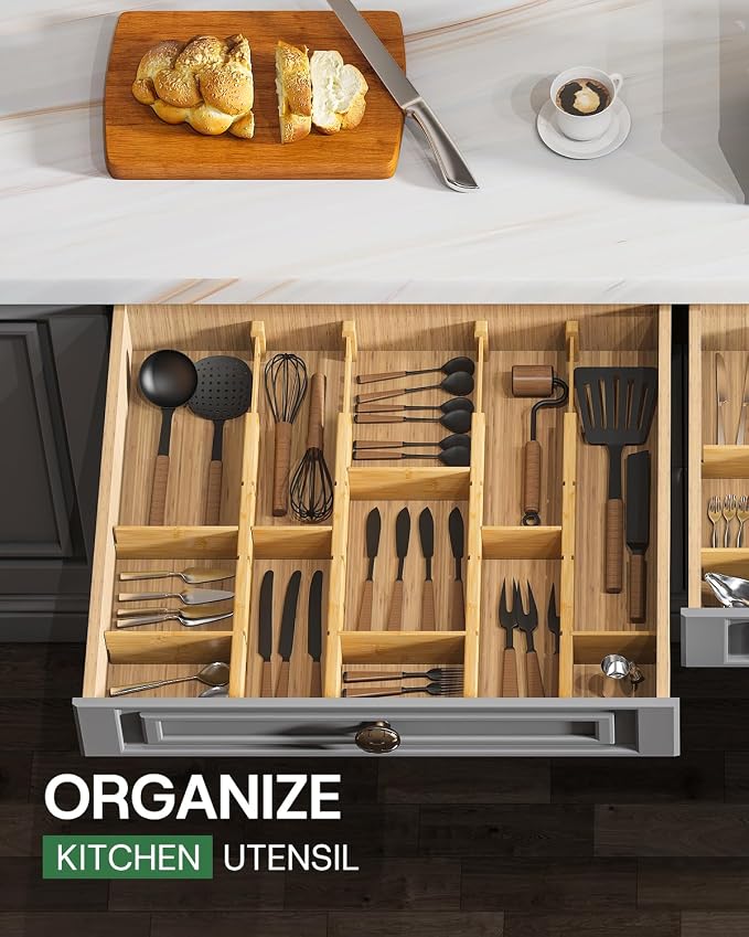 kiplant Kitchen Drawer Dividers - Image 8