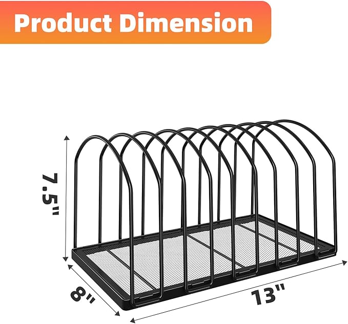 Simple Trending 2 Pack 9 Section Metal File Sorter Organizer - Image 4