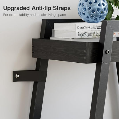VECELO Ladder Shelf, 4-Tier Bookshelf - Image 7