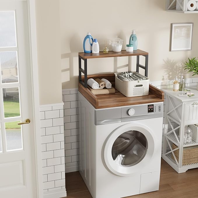 Washer Dryer Countertop with Shelf, 27.5″D x 27.5″W x 16.7″H, Countertop - Image 7