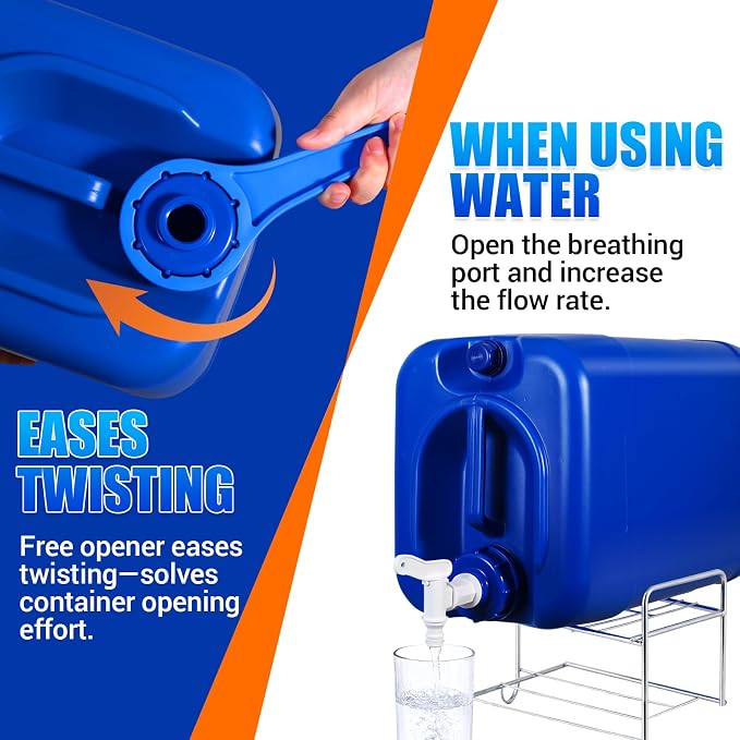 6.6 Gallon Emergency Water Storage Container - Image 5