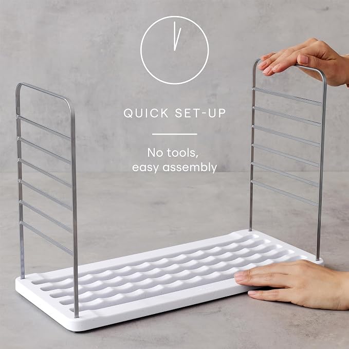 YouCopia UpSpace 12 Water Bottle Organizer, Adjustable Tumbler Cabinet Rack - Image 5