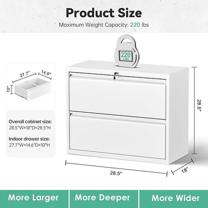 Bonusall Lateral File Cabinet - Image 3