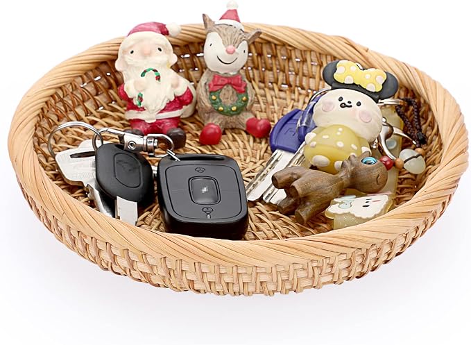 Hipiwe Small Woven Wicker Basket - Image 9