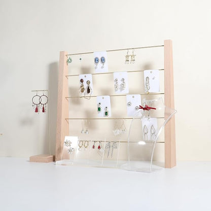 GemeShou 5 Tiers Beech Earring display stands - Image 6