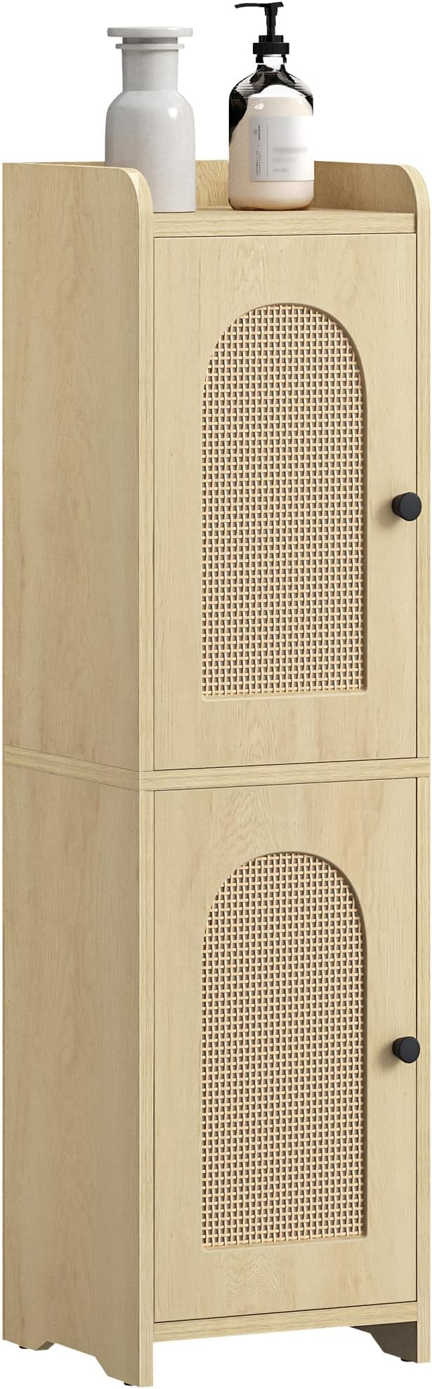 Hzuaneri Bathroom Storage Cabinet, Small Corner Floor Cabinet - Image 9