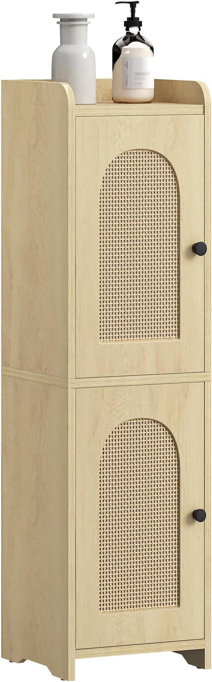 Hzuaneri Bathroom Storage Cabinet, Small Corner Floor Cabinet - Image 9