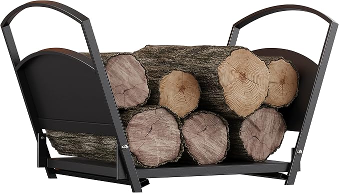 Fire Beauty Fireplace Log Holder Folding Firewood Rack, Stacking Rack, Storage - Image 8