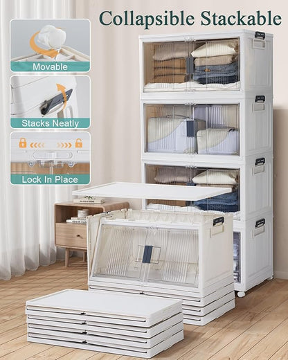 OlarHike 97QT Stackable Storage Bins - Image 2