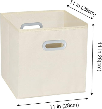 Fabric Cloth Storage Bins, Fabric Cube Organizer - Image 2