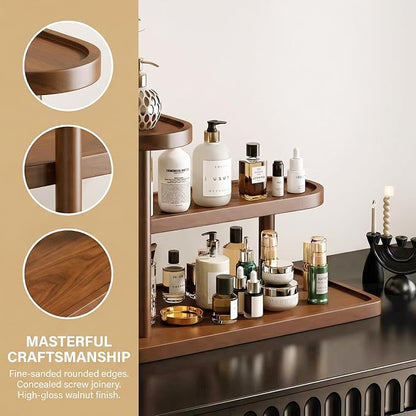 GDQ Wooden Display Organizer Stand, Perfume Organizer, Tea Set, Open Design - Image 8
