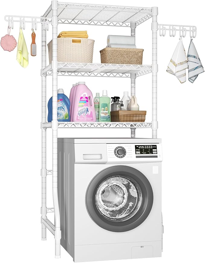 Ulif U8 Medium Laundry Room Storage Organizer, Over the Washer and Dryer by Ulif