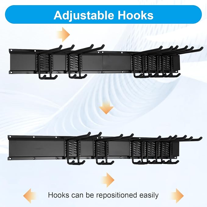 Wall Mount Ski Rack – Heavy Duty Garage Storage - Image 4