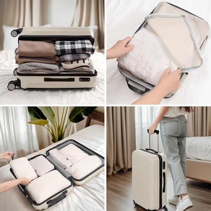 CherryNow Compression Packing Cubes, 7 Set Packing Cubes - Image 7