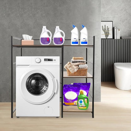 3 Tier Washing Machine Storage Shelf, Laundry Organizer Utility Rack - Image 8
