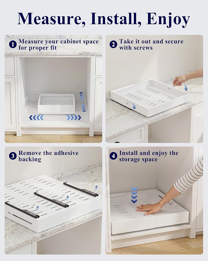 Kitsure Pull Out Cabinet Organizer - Image 7