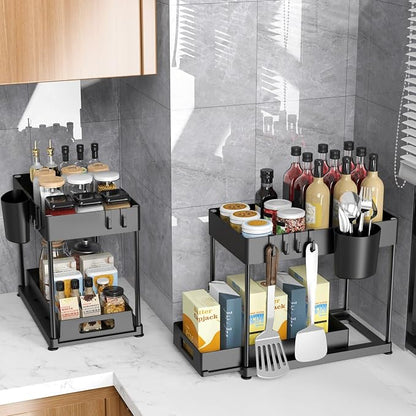 2 Pack Under Sink Organizer - Image 5