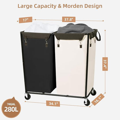 STORAGE MANIAC Commercial Laundry Hamper - Image 4