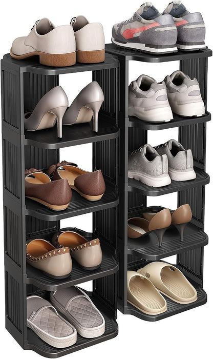 Kitstorack 10 Tiers Stackable Shoe Rack by Kitstorack