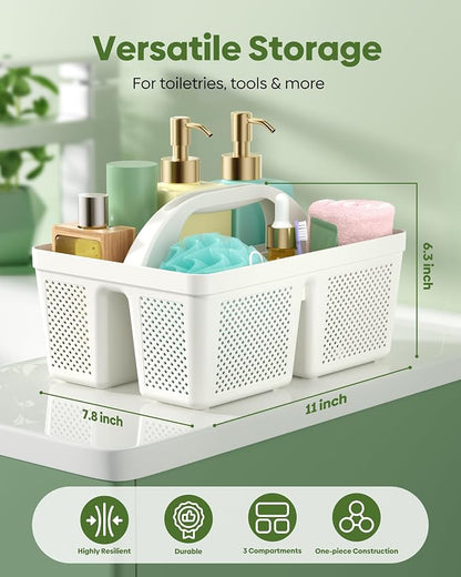 4 Pack Portable Shower Caddy Basket - Image 4
