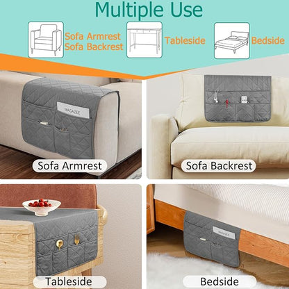 Remote Control Holder for Recliner Non-Slip Armchair Caddy Couch Armrest - Image 7