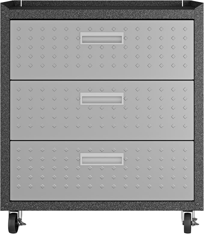 Manhattan Comfort Fortress Collection Convenient Durable Mobile Garage Chest - Image 5