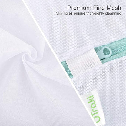 OTraki Mesh Laundry Bag for Delicates 2 Pack Garment Wash Bag 24 x 32 inch - Image 3