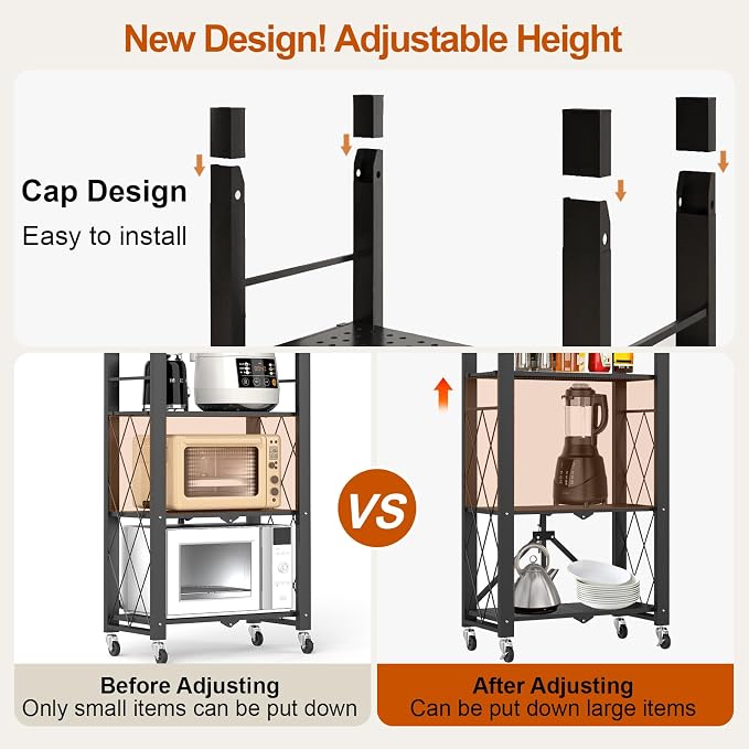 6-Tier Foldable Storage Shelves - Image 6