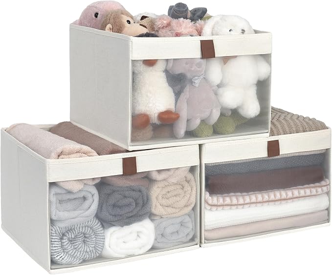StorageWorks Closet Storage Bins, Extra Large Storage Baskets by StorageWorks