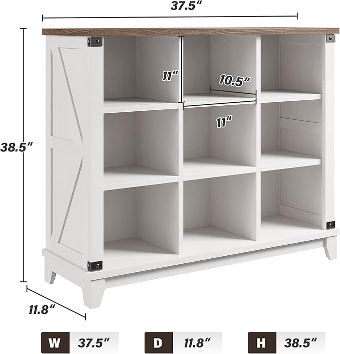 EnHomee 9 Cube Storage Organizer and Shelf, Cube Shelf - Image 3
