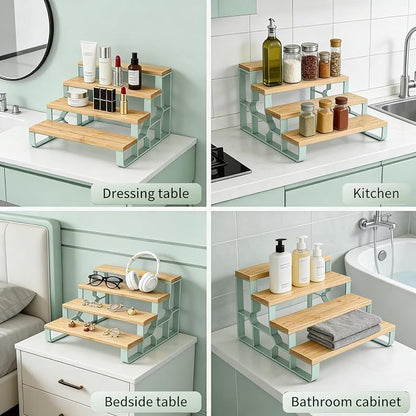 Counter Perfume Organizer, 4-Tier Cologne Stand - Image 4