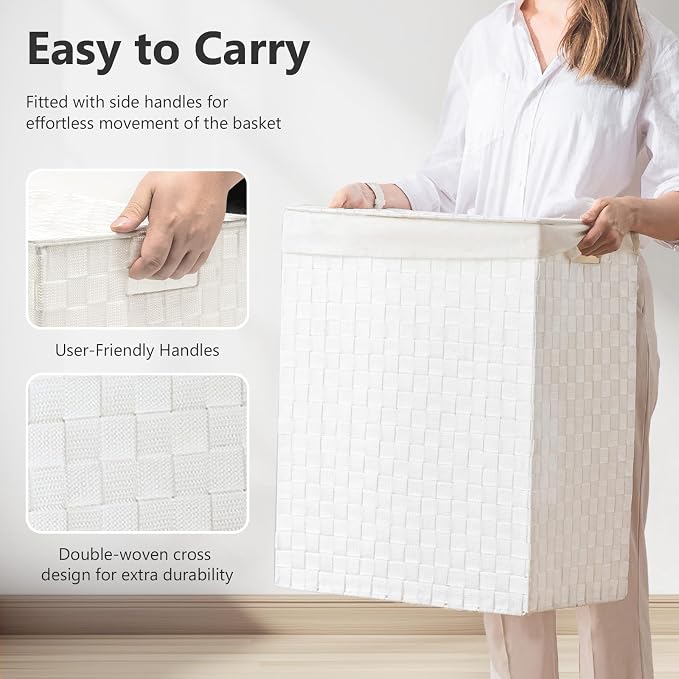 Foldable Laundry Hamper Basket - Image 3