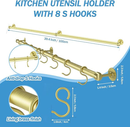 ROTHLEY Stainless Steel Pot and Pan Hanger - Image 2